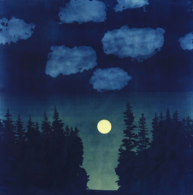 "Moonlight Clearing" by Casey Roberts at Edington Gallery